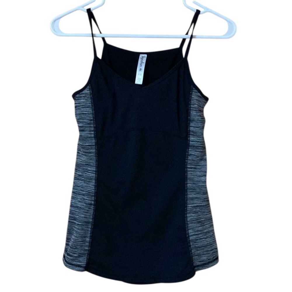 Kyodan Athletic Tank Top Black Gray Small